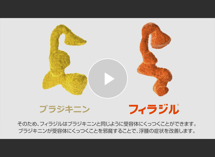 【動画】フィラジル®の作用について